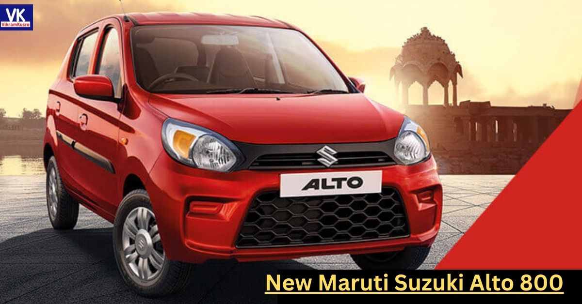 New Maruti Suzuki Alto 800