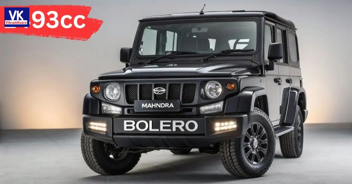 Mahindra Bolero Black Strikes 2025